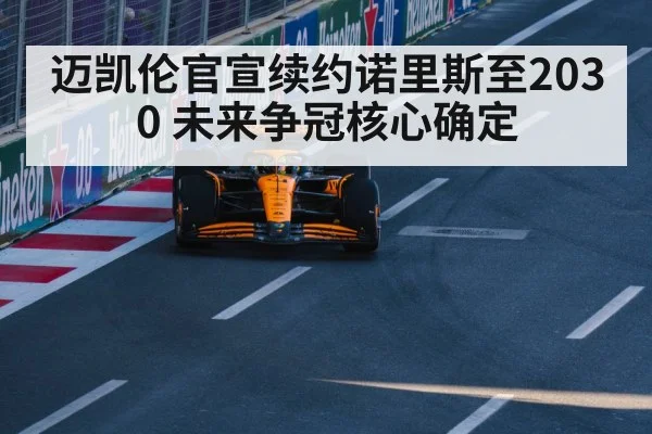 Lando Norris McLaren F1